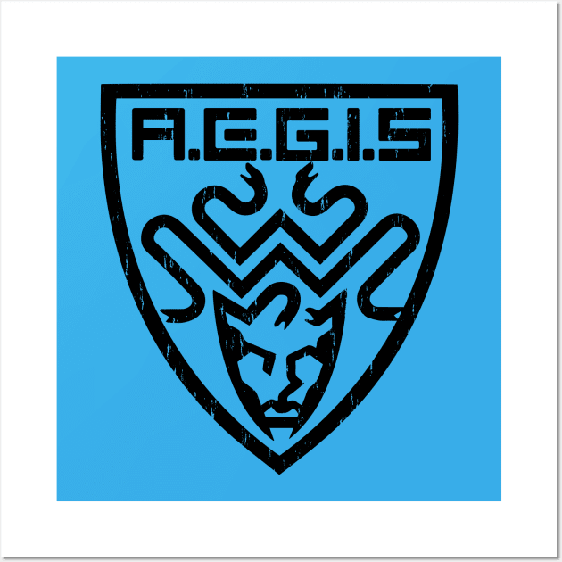 A.E.G.I.S. from The Tick Wall Art by BeyondGraphic